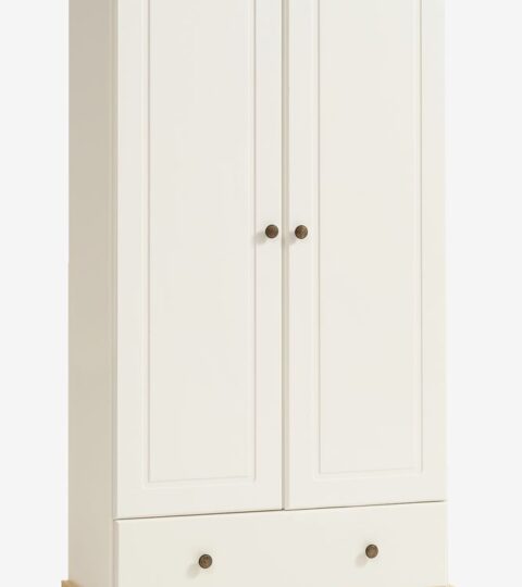 Armoire ROLD 82×153 Blanc/brun